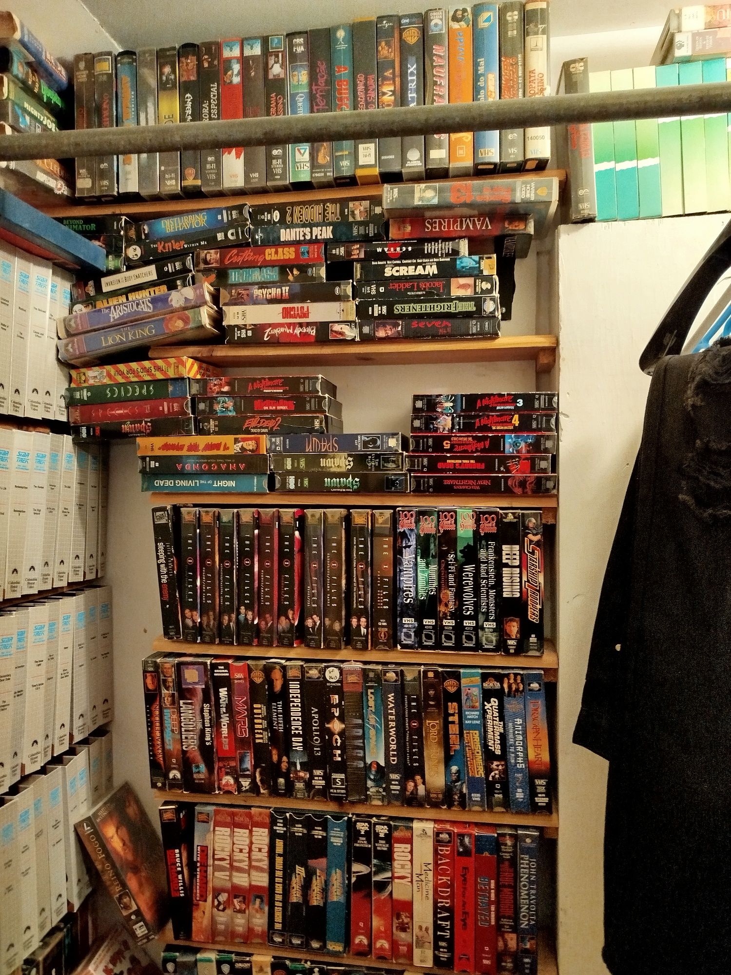 Cassetes VHS sistema pal e nstc