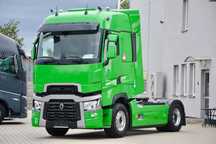 Renault T 520 HIGH | KLIMA POSTOJOWA | ALUFELGI | NAWIGACJA | ZŁOTY KONTRAKT SERWISOWY  Cała na poduszkach / Salonka / Klima post / Trąby / Międzyosie Piękna!