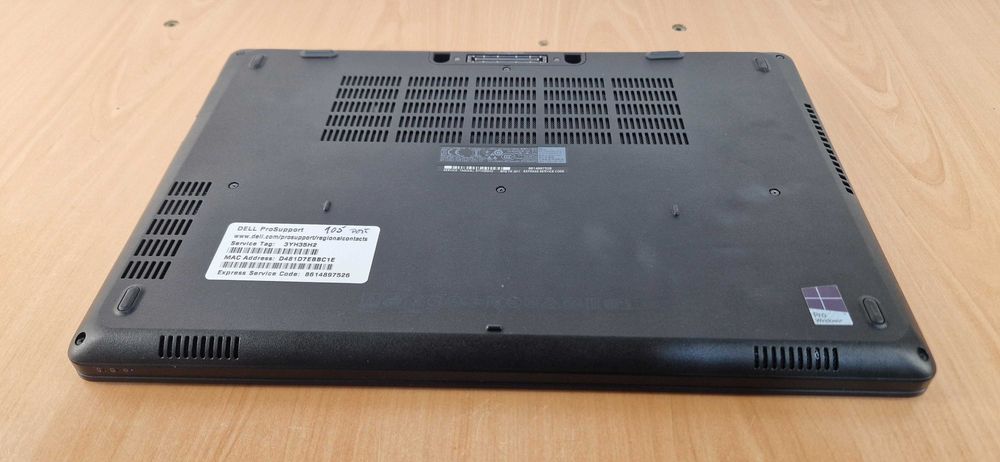 Portátil Dell i7 6ªgeração RAM 8Gb SSd NVMe 256Gb