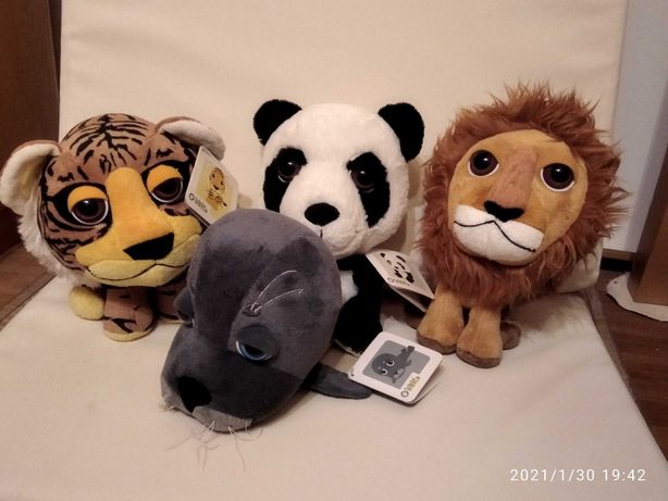 Dzikie zwierzaki, maskotki, NOWE przytulanki protected world, zabawki