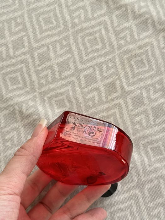 Flakon po perfumach From ZARA With Love flakonik serce