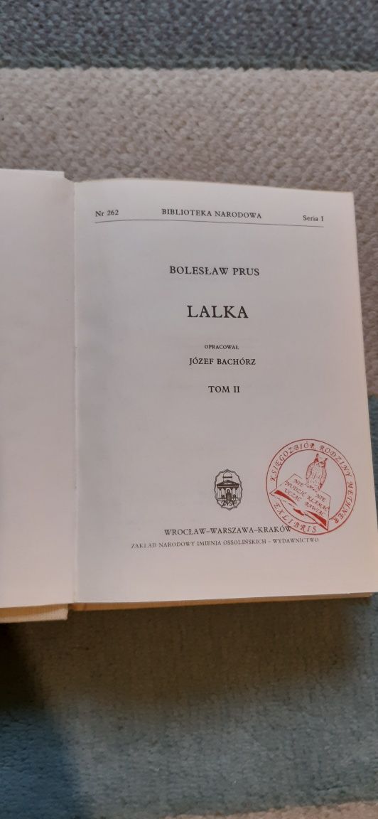 Lalka - 2 tomy B. Prus