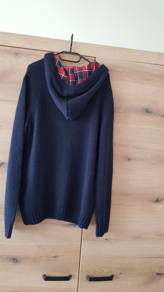 Sweter męski XL z kapturem