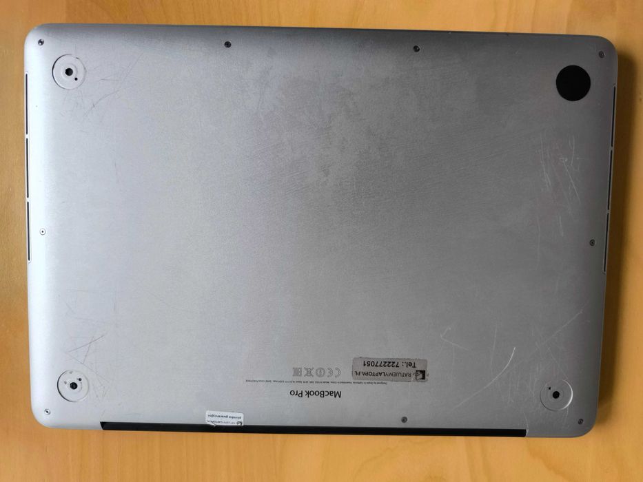 MacBook Pro Lato 2013, 8 GB RAM, 128 GB SSD