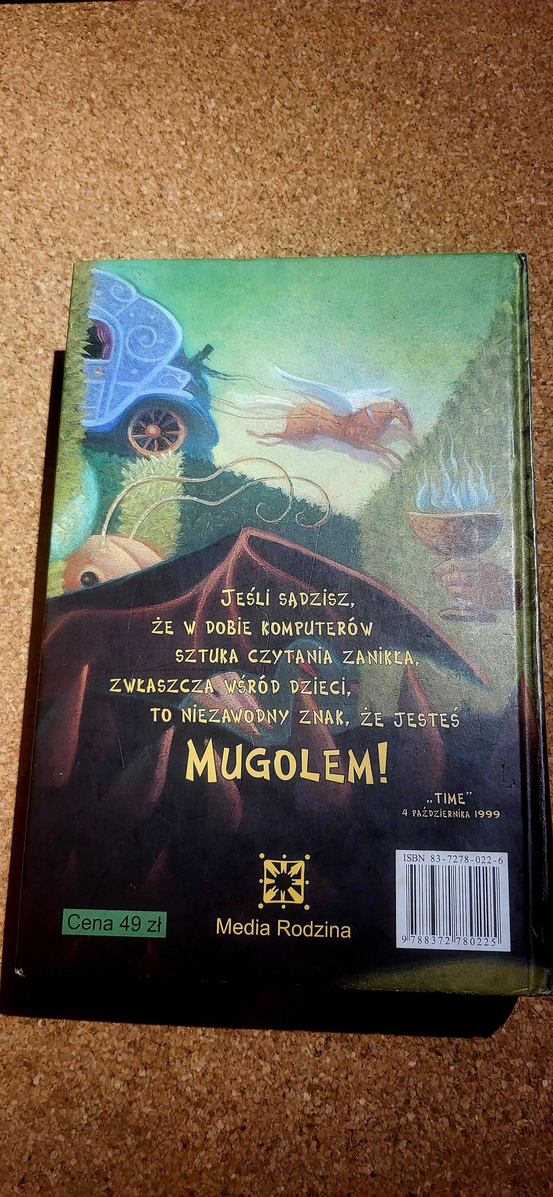 Harry Potter i Czara Ognia – stare wydanie, twarda oprawa