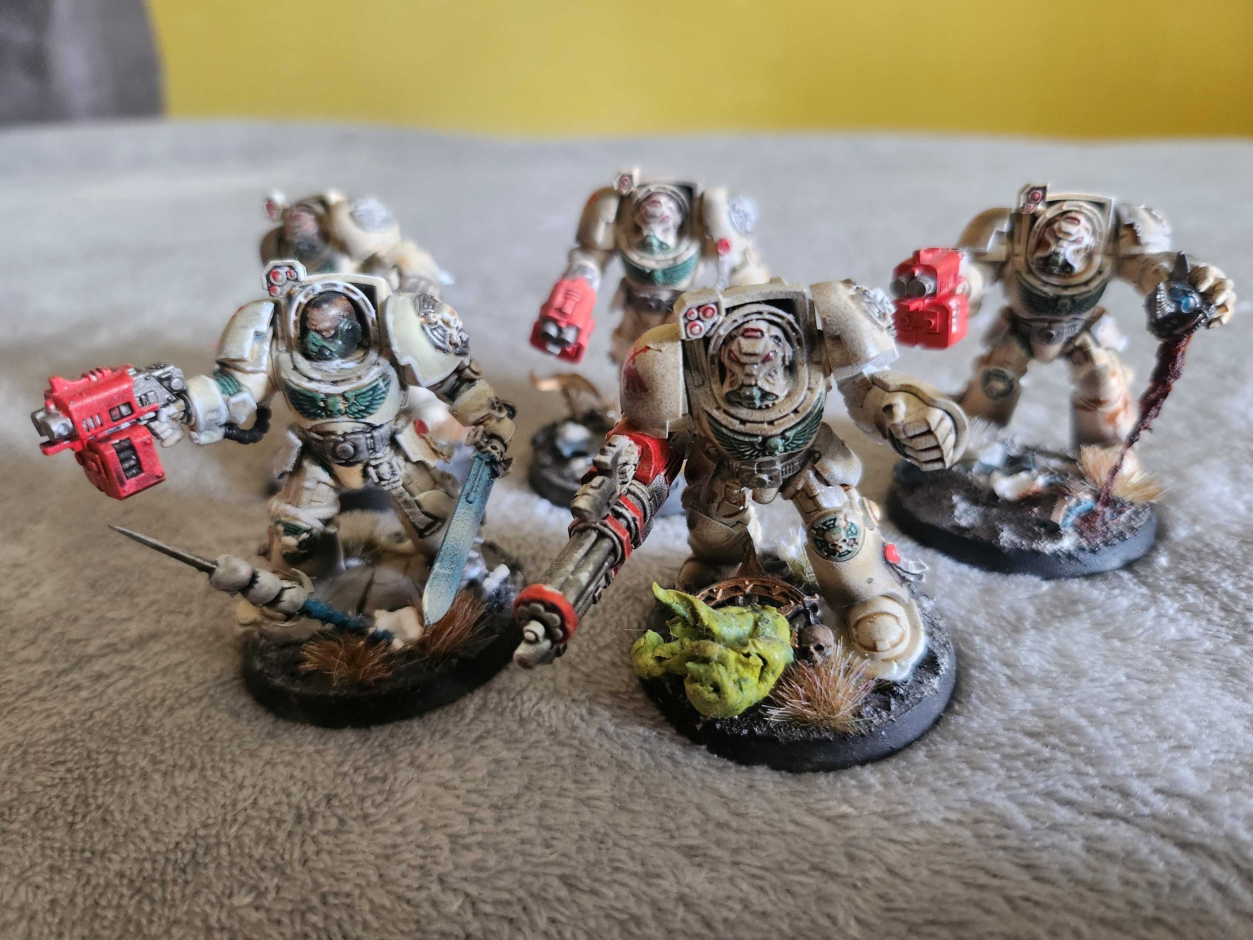 Warhammer 40k 5x dark angels deathwing terminators