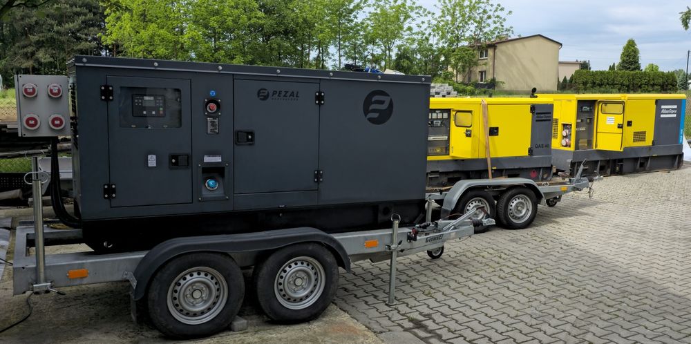 Agregat prądotwórczy Wynajem 8kW 10kW 30kW 60kW 80kW 100kW 120kW