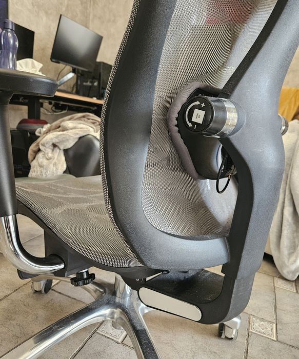 Крісло Barsky Game Mesh Grey