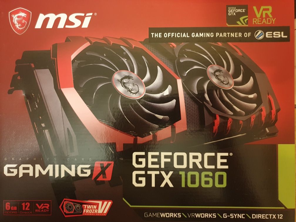 Msi GTX1060 Gaming X 6GB