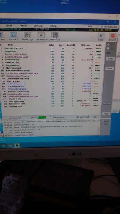 HHD 2.5 3.5 диски 3ТБ 1ТБ 750ГБ 500ГБ Б/У