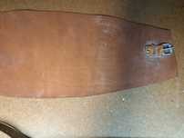 Nabrzusznik skórzany 73cm x 27 cm, SKÓRA