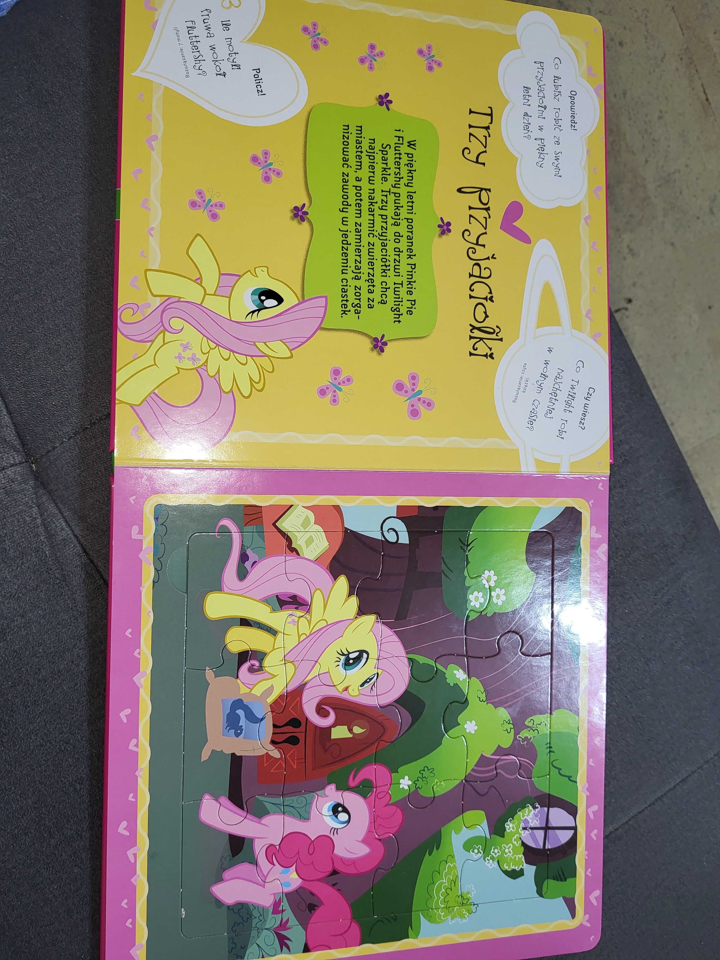 Wielka księga puzzli My little Pony 5 układanek
