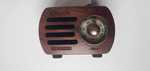 Retro Design Mini Głośnik Bluetooth i Radio FM R818-A/C Ciemnobrązowy