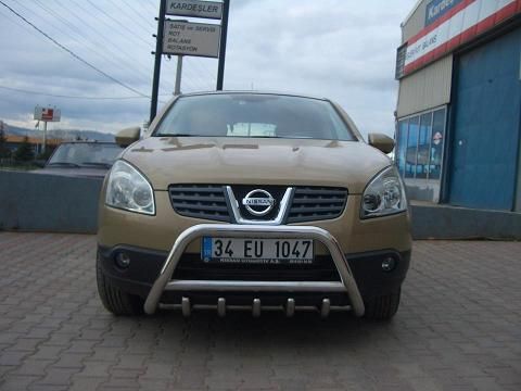 Кенгурятники/Пороги/Труби =Nissan= (Qasqai) 2006-2014