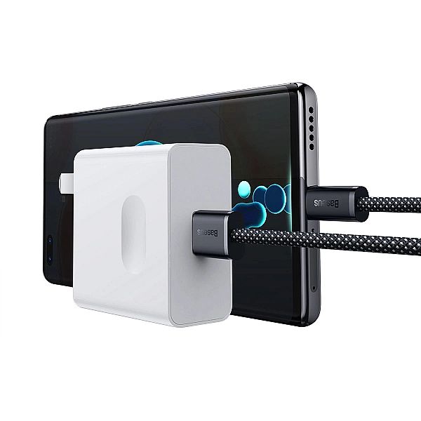 Baseus Dynamic Series kabel USB - USB Typ C 100W 1m szary (CALD)