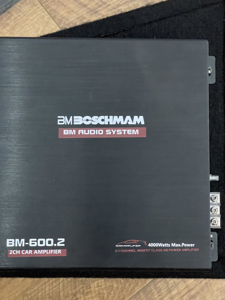 Самбуфер 4000w BM BOSCHMAN  (в авто)