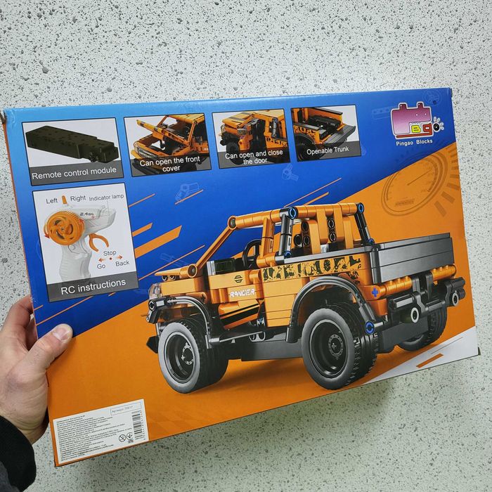 Лего на пульті керування Ford Raptor машинка на радіокеруванні пікап