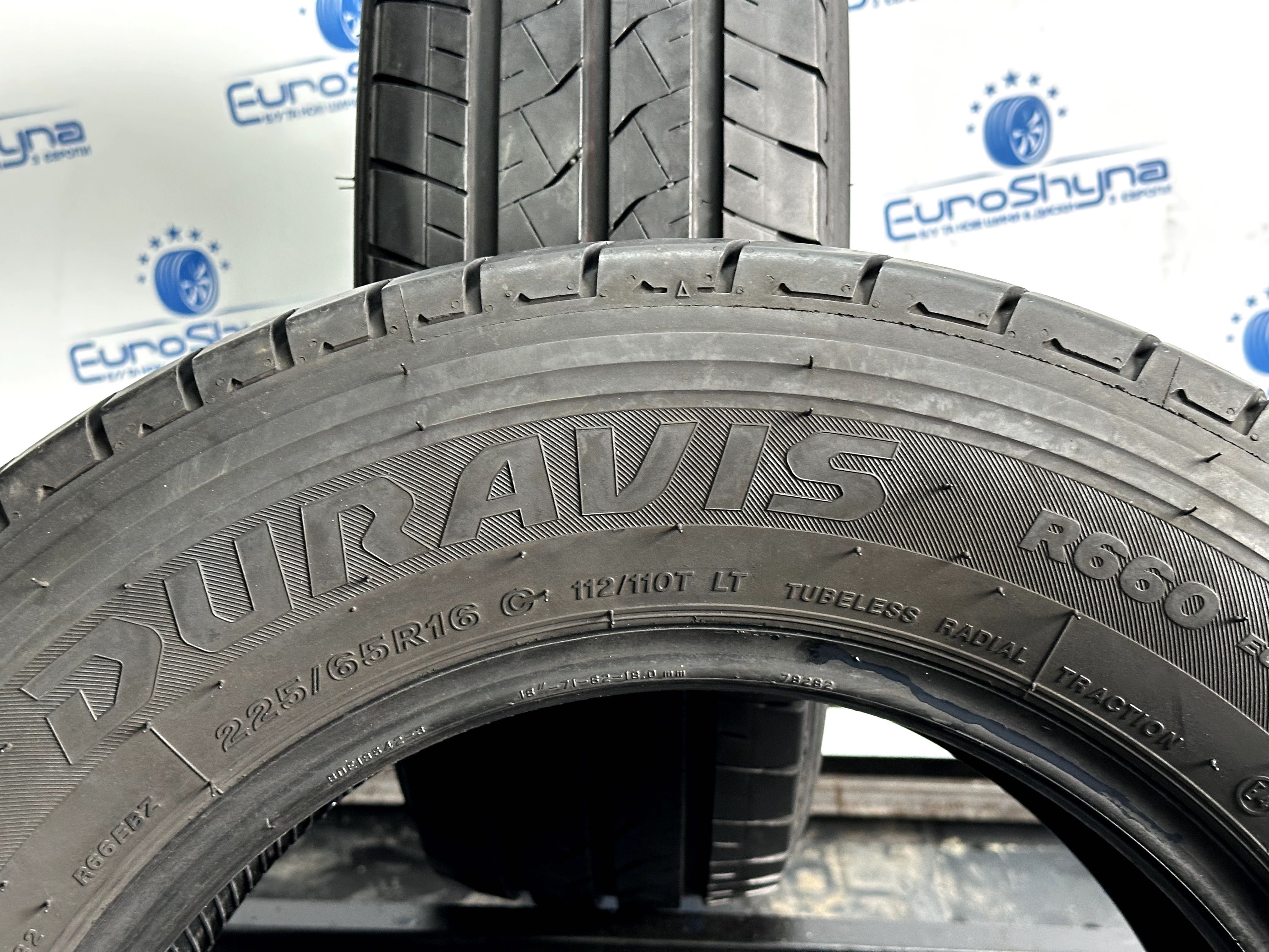 Літні шини 225 65 R16 112/110T Bridgestone Duravis R660.  2021р
