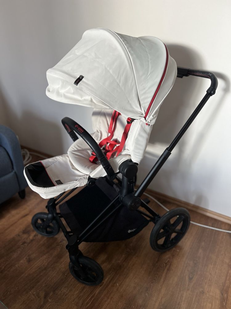Spacerówka Cybex Priam Scuderia Ferrari + śpiworek Cybex Ferrari