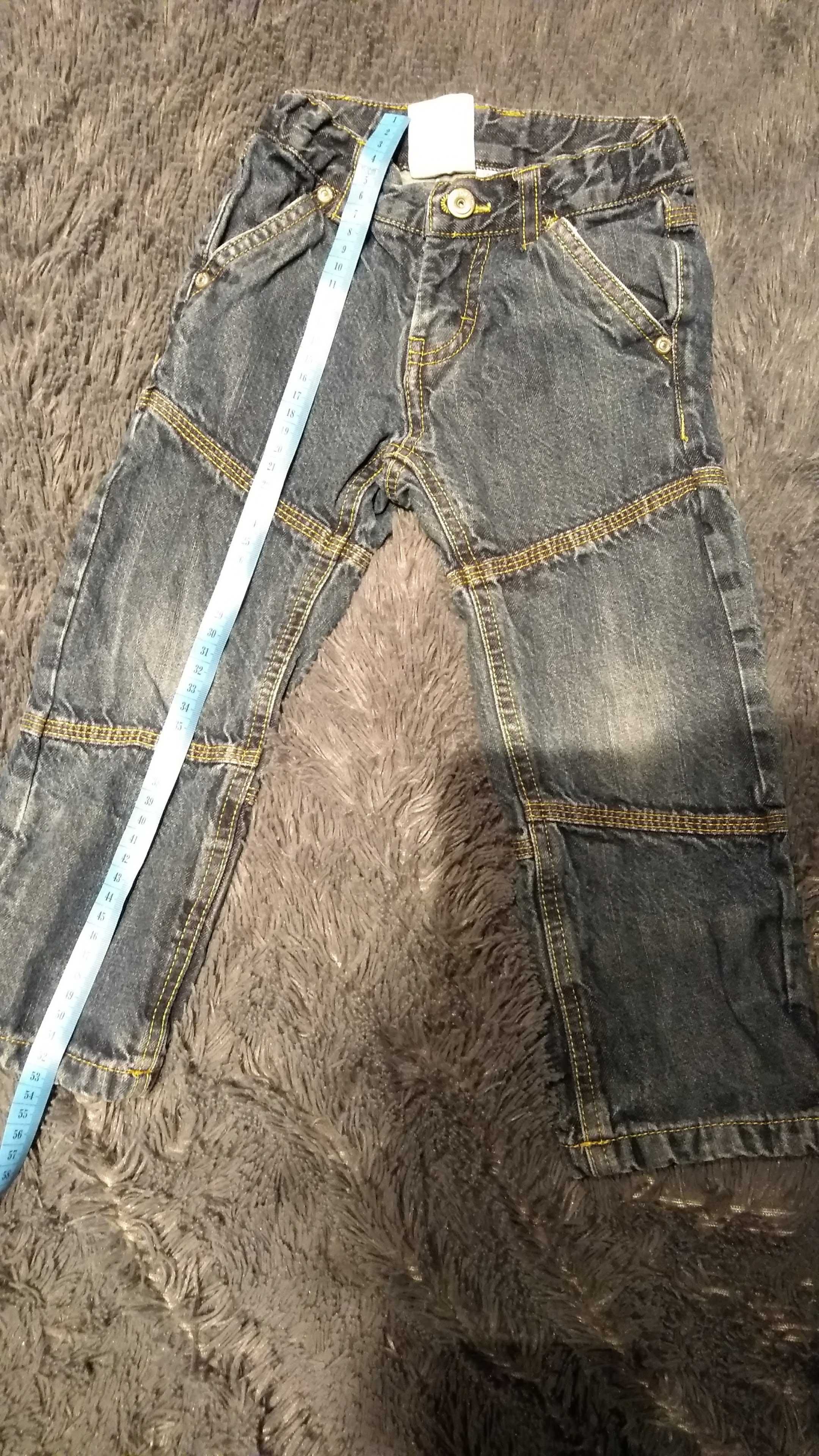 spodnie dżins 92