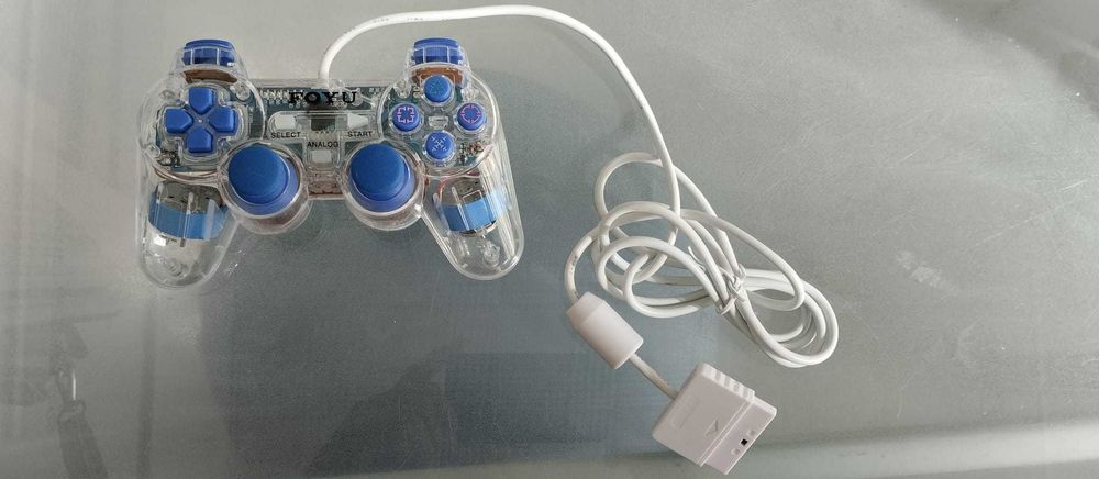 Comando Sony Playstation transparente