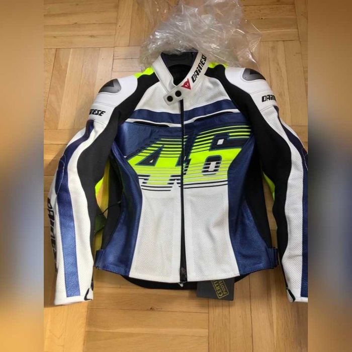 Kurtka motocyklowa Dainese D1 Valentino Rossi VR46 Nowa!!! Skóra!!!