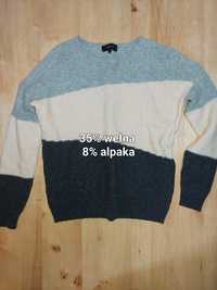 Selected Femme sweter wełna alpaka S