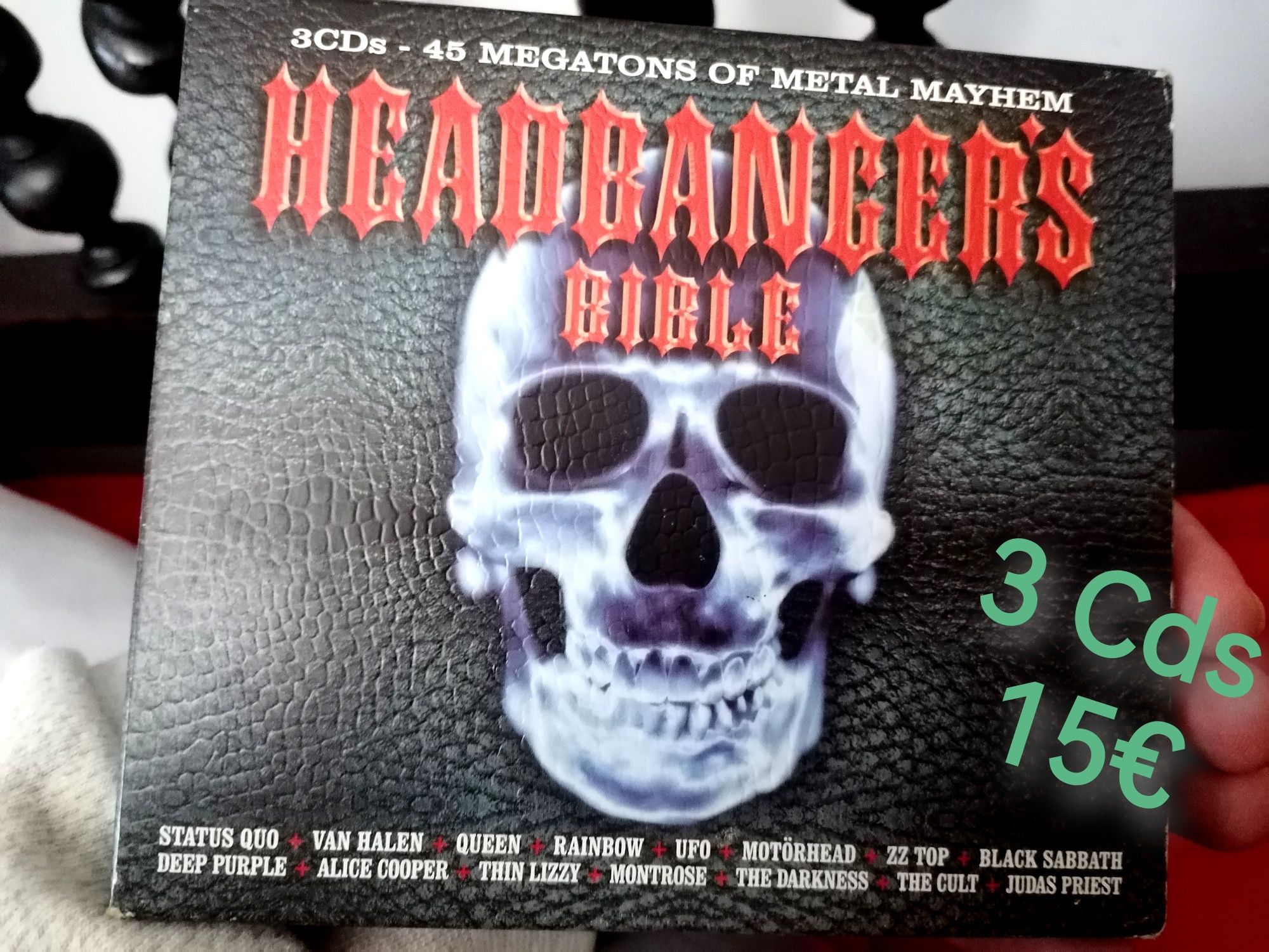 Várias colectâneas Hard Rock/metal - CDS