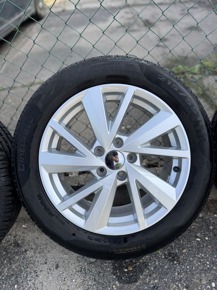 Koła 215/55R17 5x112 7j et45 57.1 VW Skoda Seat Audi
