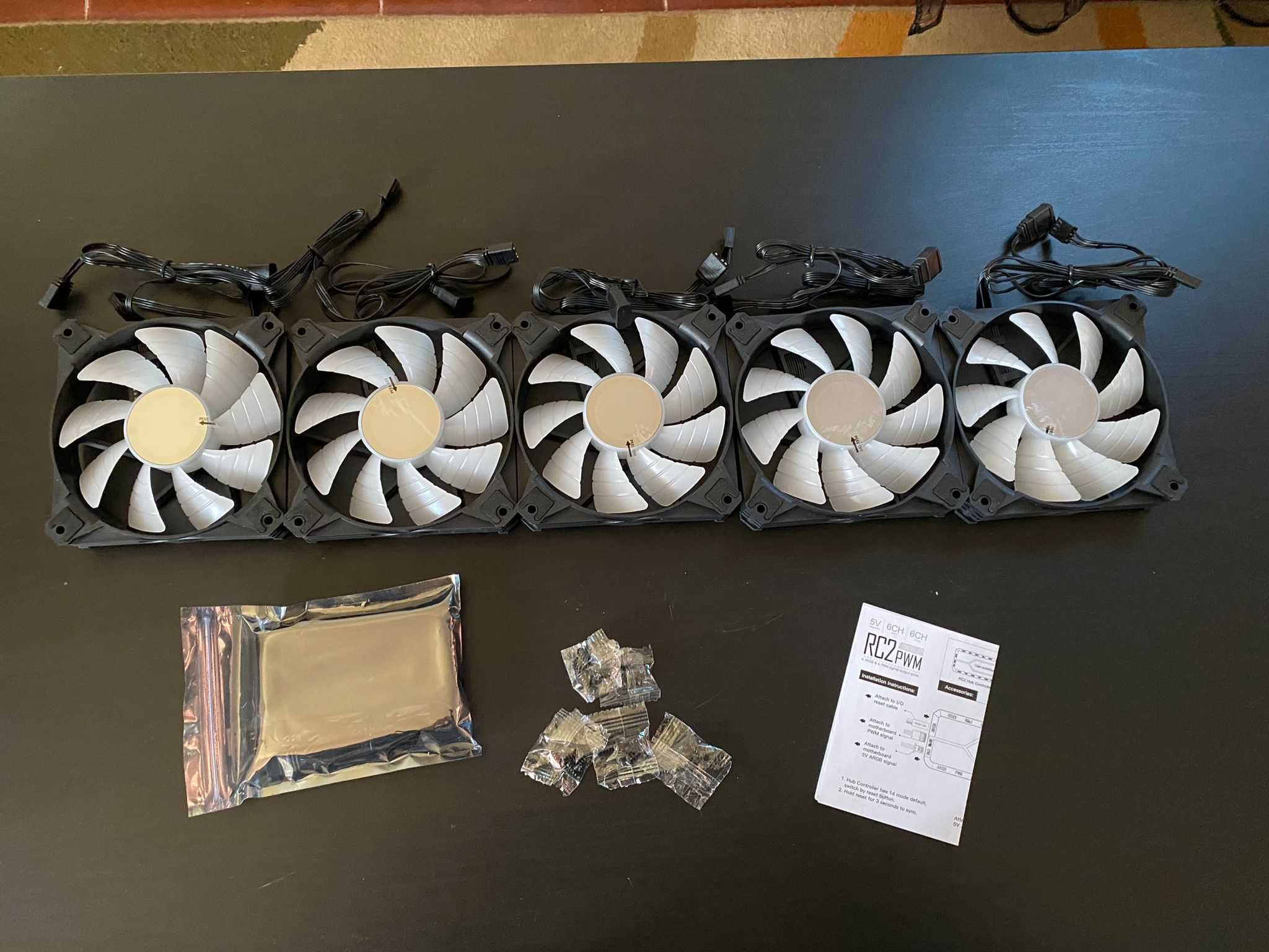Ventoinhas RGB darkFlash Infinity 5in1