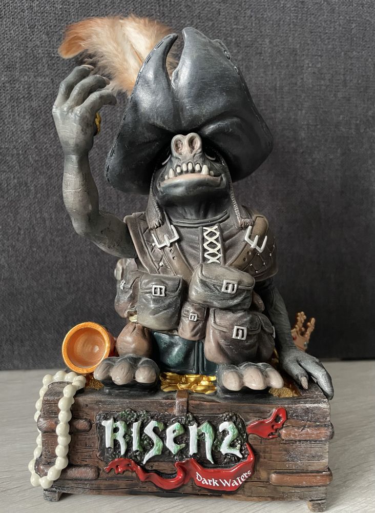 Figurka Jaffar z kolekcjonerskiej edycji gry Risen 2 Dark Waters.