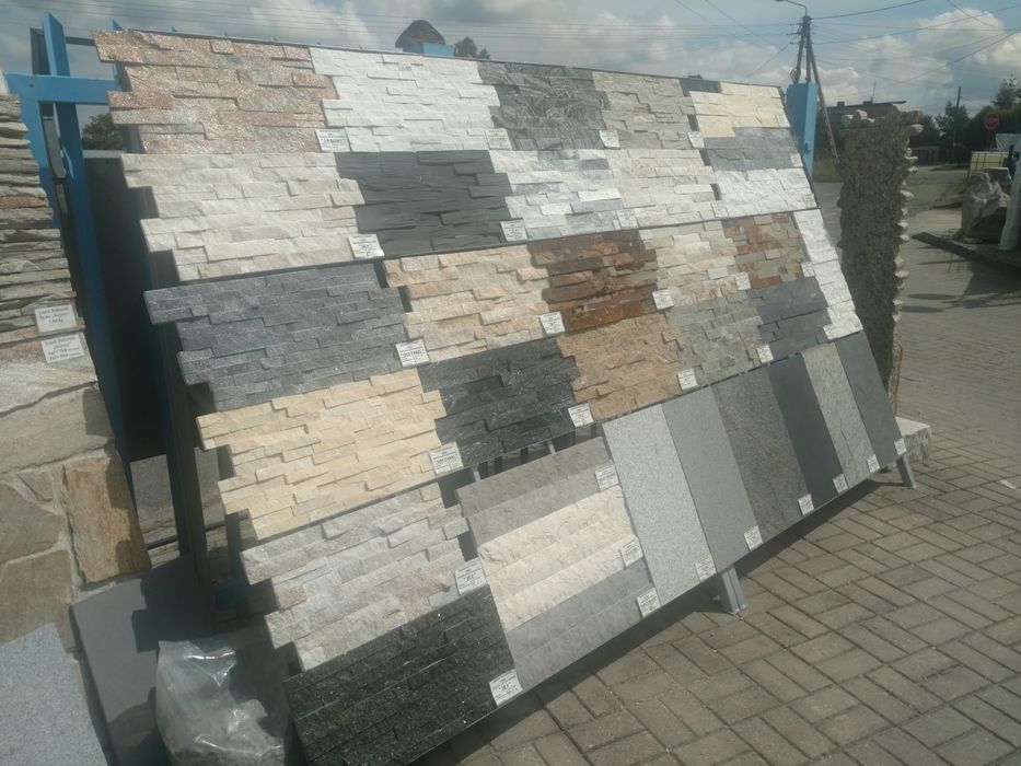 Płytka na taras ścieżkę elewację kamień elewacyjny kostka brukowa żwir