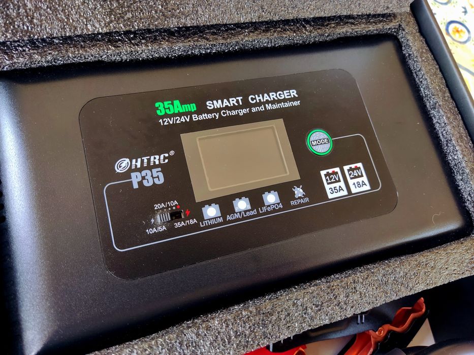 Ładowarka do LIFEPO4 HTRC P35 35A 12V 24V