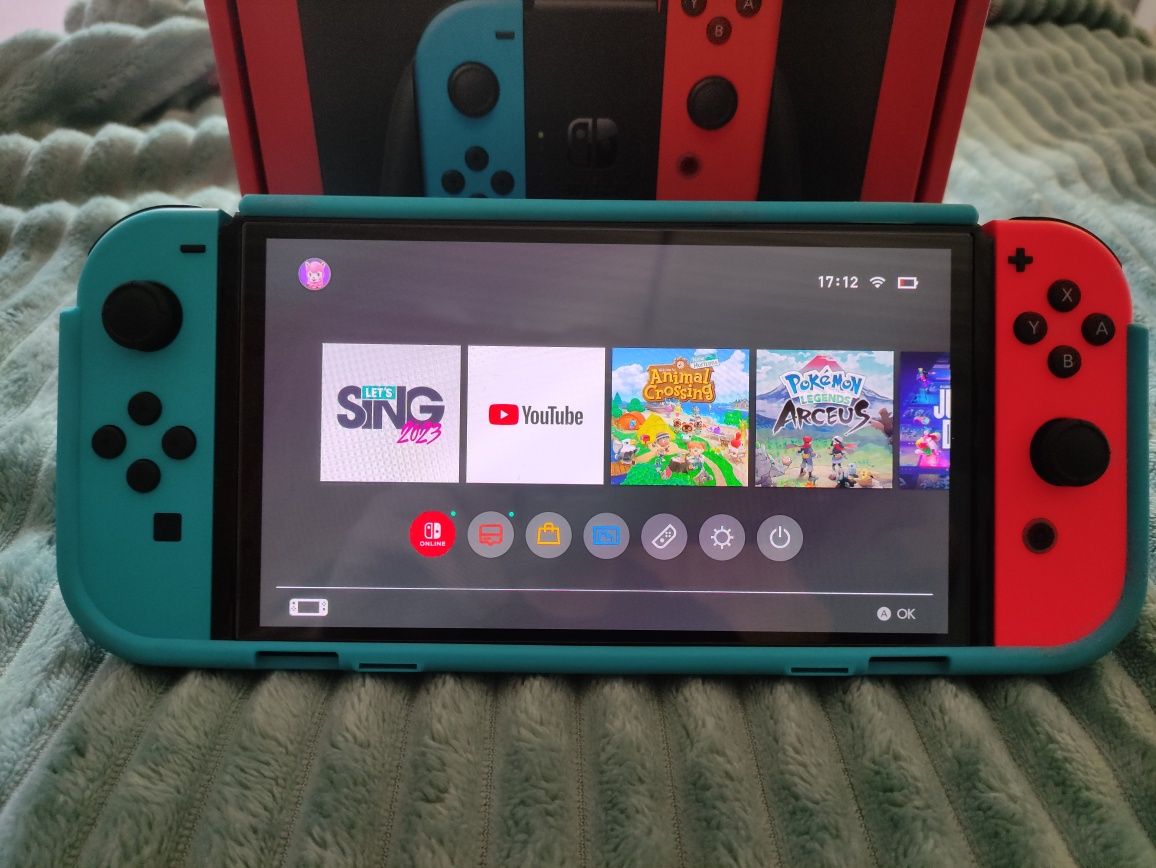 Nintendo switch OLED 64gb +gry