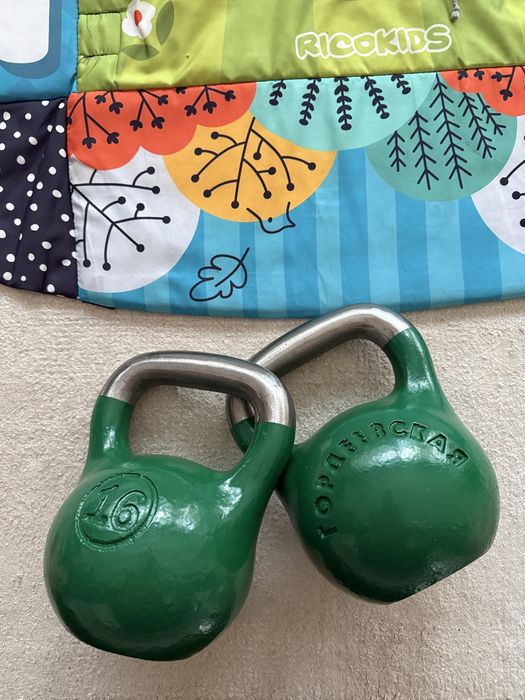 Гиря 16 кг. Оплачую доставку воїнам ЗСУ.