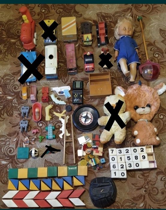 Игрушки разные СССР много