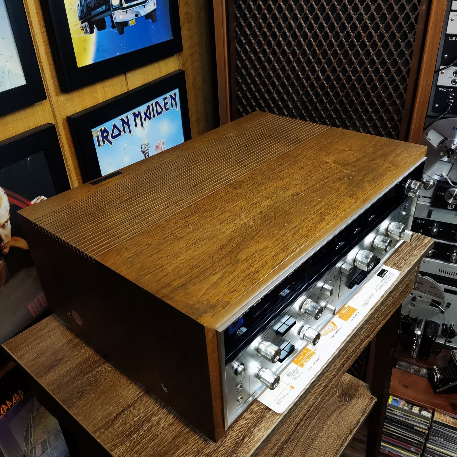 Amplituner Sansui QS 4-channel receiver QRX-6500 QRX 6500 Vintage