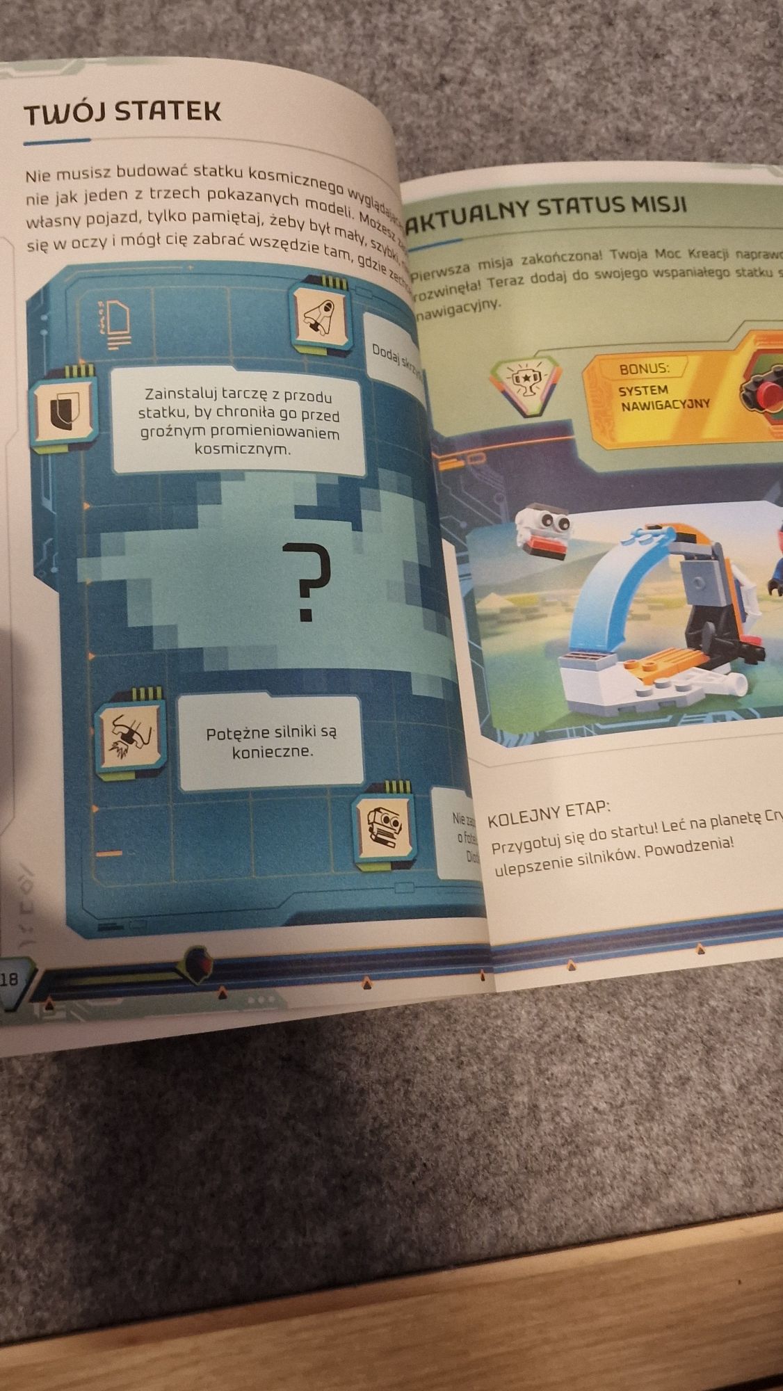 Książka LEGO Księga misji
