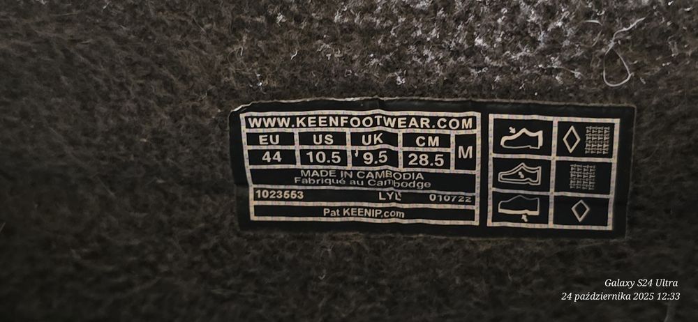 Nowe buty za kostkę KEEN