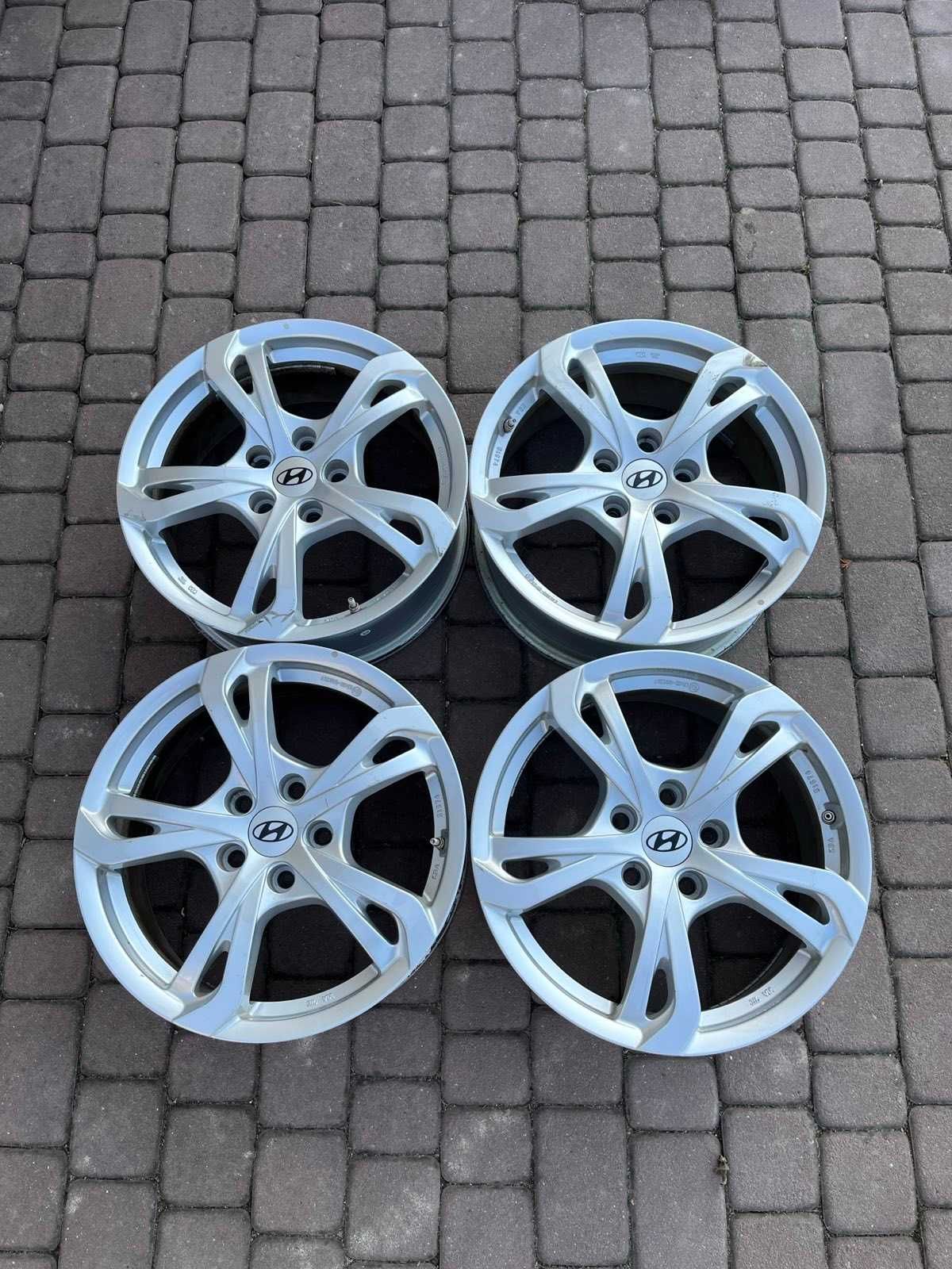 Alufelgi Hyundai 5x114,3 17 Czujniki Kona Tucson I30 I40