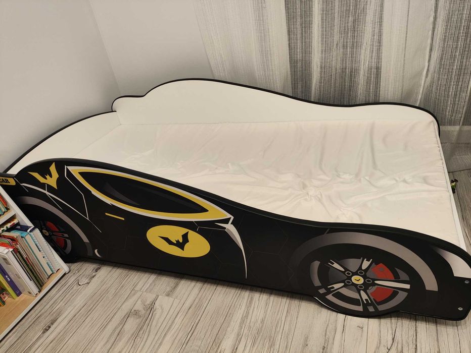 Łóżko dziecięce samochód Batman 160x80