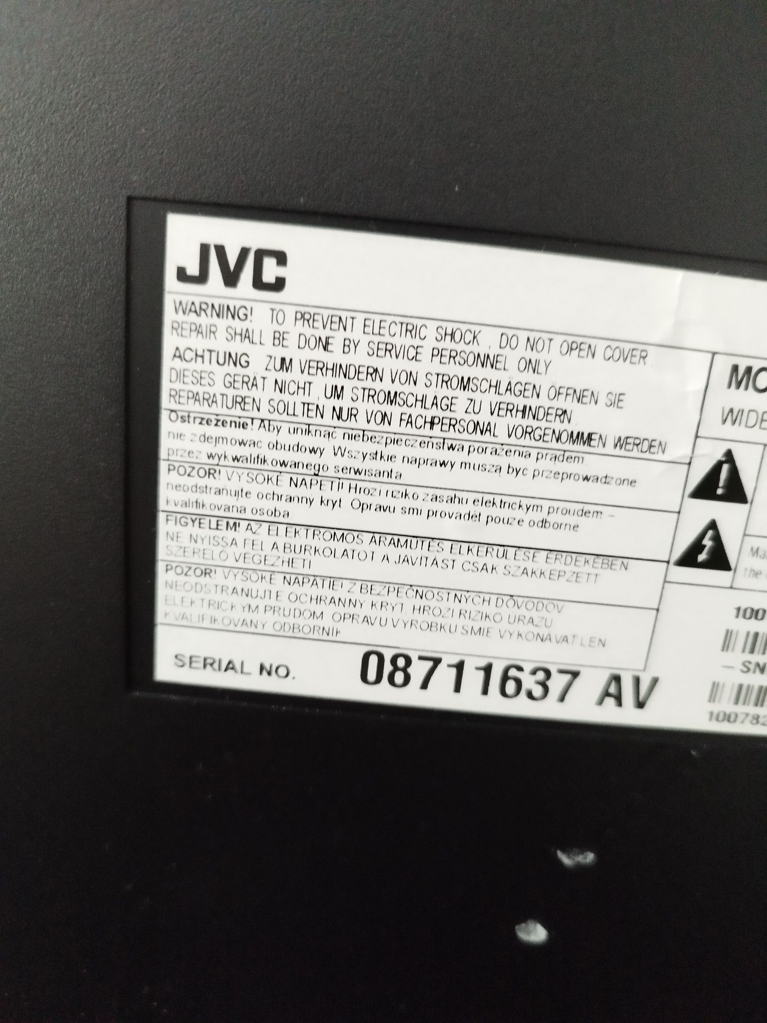 Telewizor JVC 32 z pasami