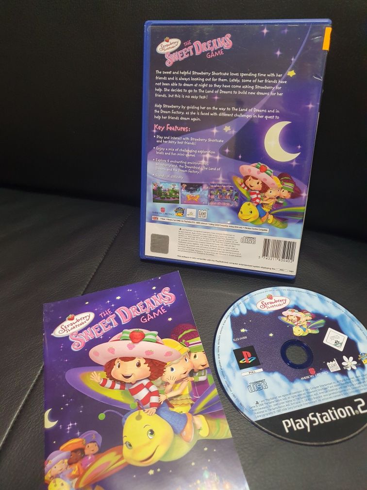 Gra gry ps2 playstation 2 Strawberry Shortcake The Sweet Dreams Game