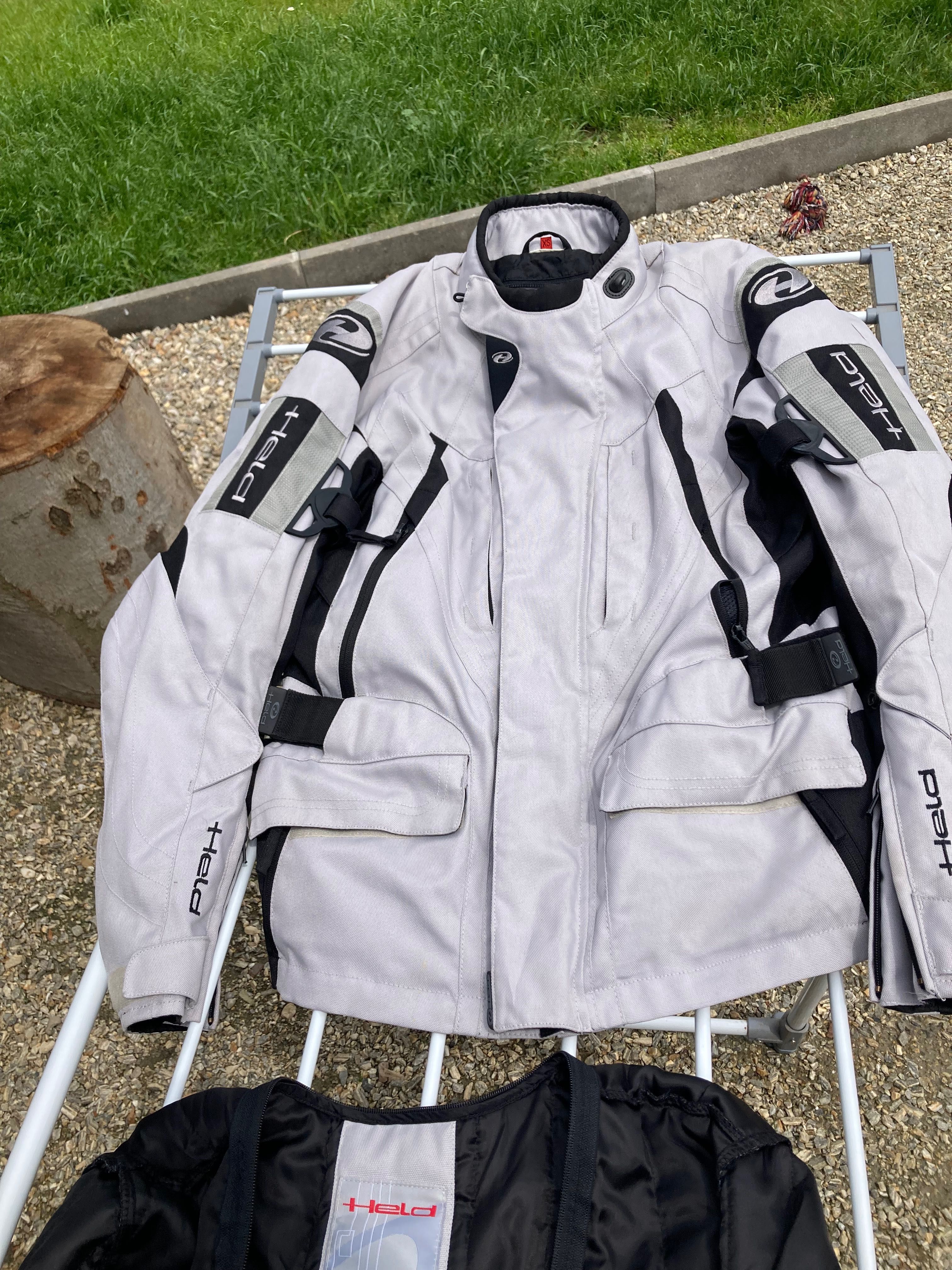 Kurtka Held i spodnie FLM motocyklowe damskie