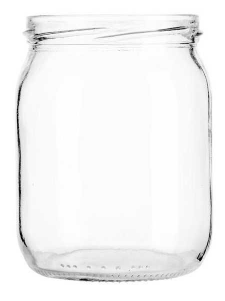 Słoik szklany 540 ml z zakrętką fi82 MIÓD MIĘSO PRZETWORY