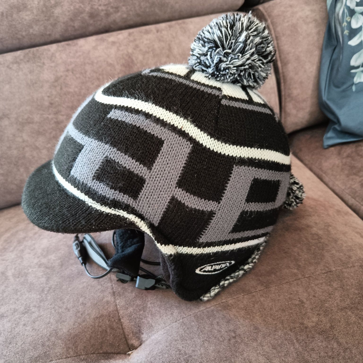 Kask alpina z głośnikami rower narty snowboard hulajnoga