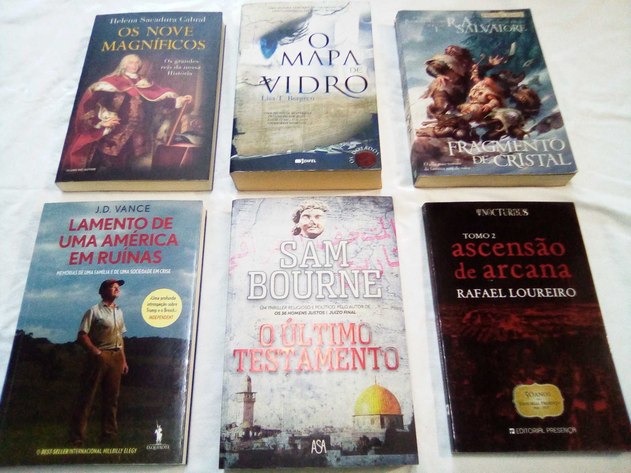 Aventura-Mistério-Suspense-Fantástico - Thriller - Romance Histórico