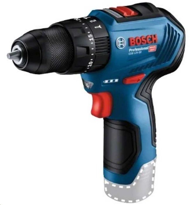 Wiertarko-wkrętarka akumulatorowa GSB 12V-30 BOSCH Professional BODY