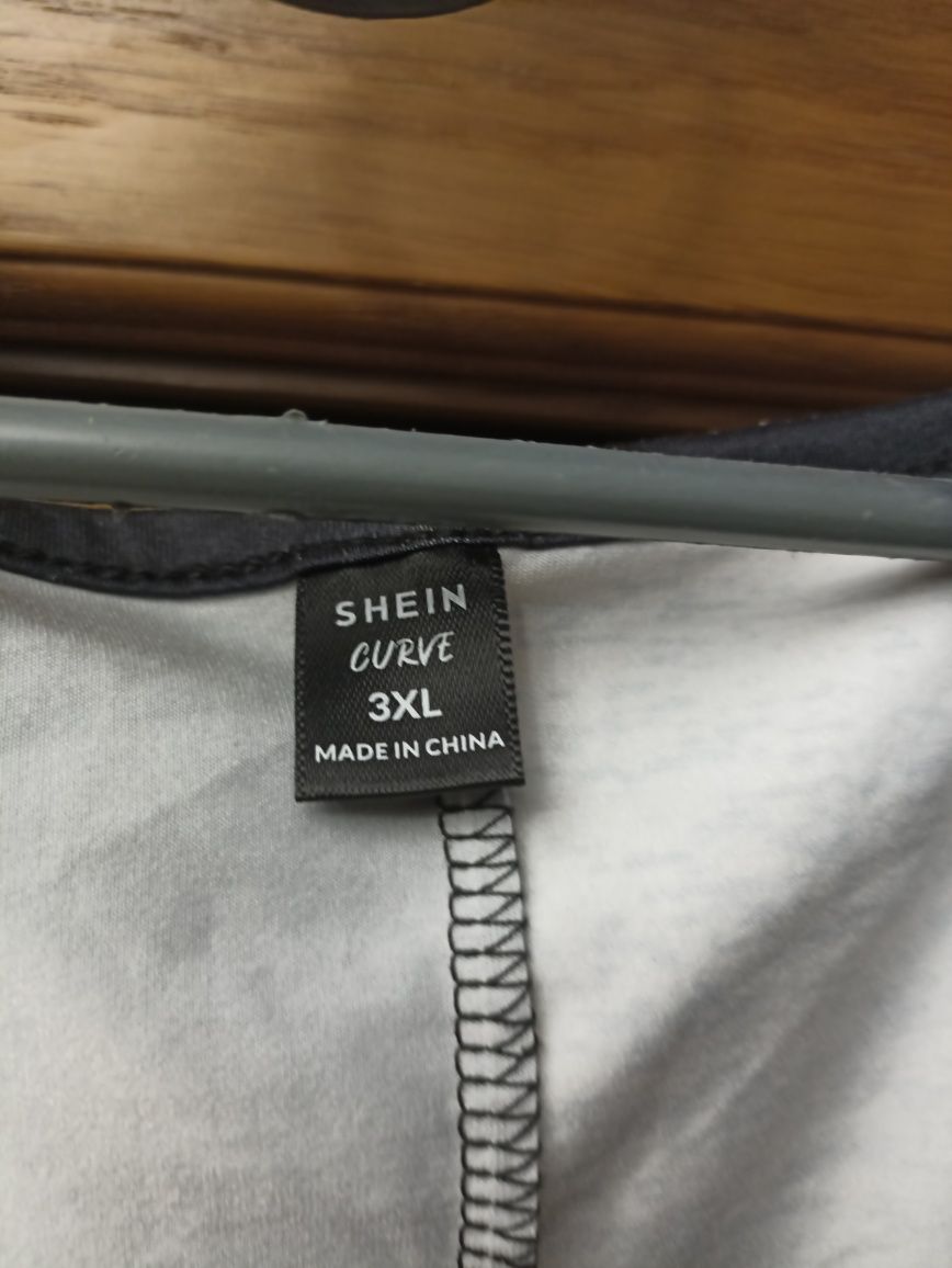 Туника стрейчевая Shein Curve, размер 64