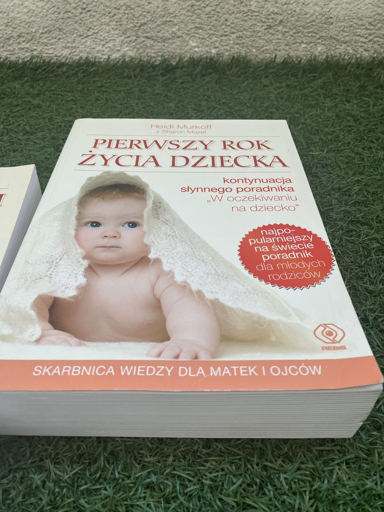 Książka „w oczekiwaniu na dziecko” i „pierwszy rok życia dziecka”